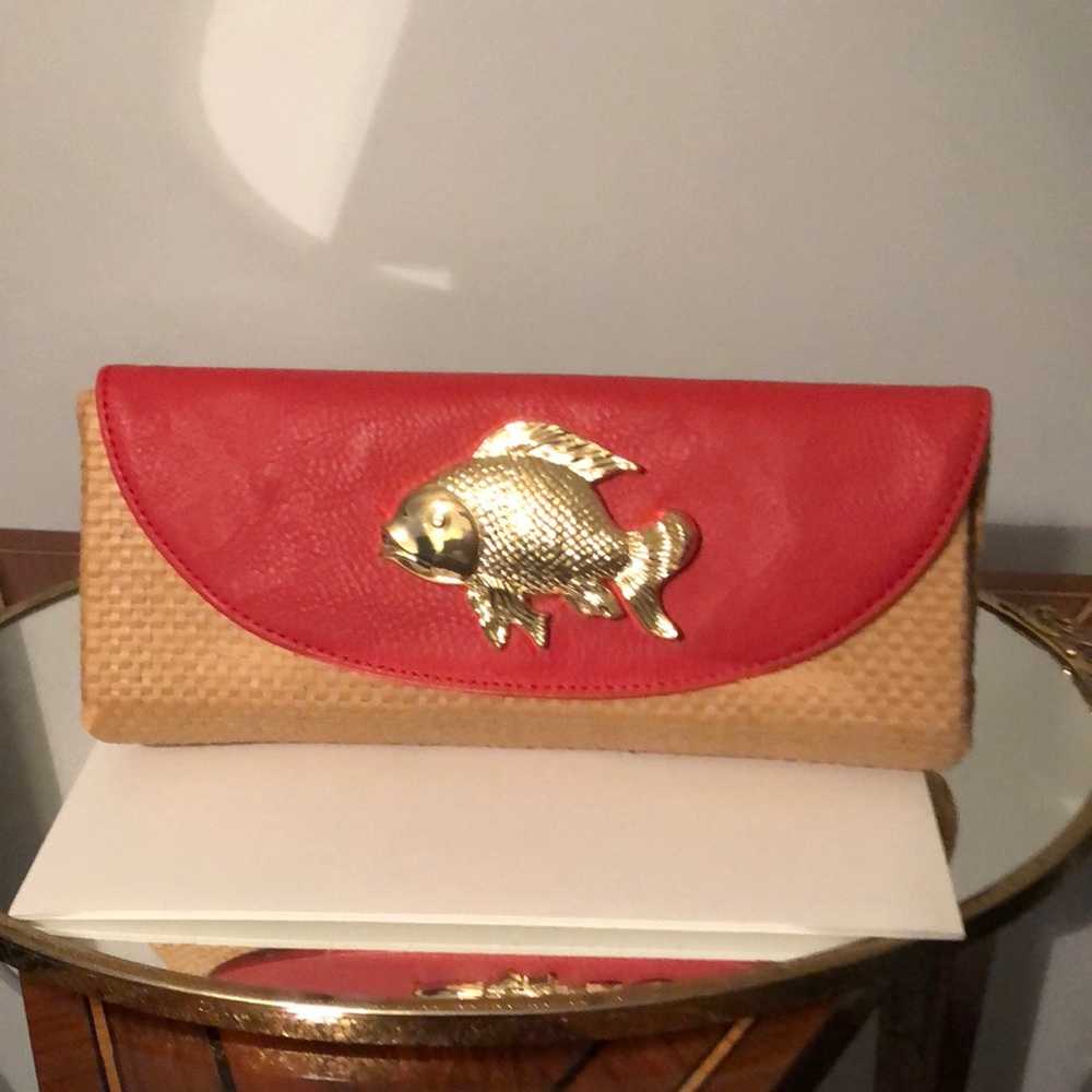Mudpie Sealife Icon Raton Clutch